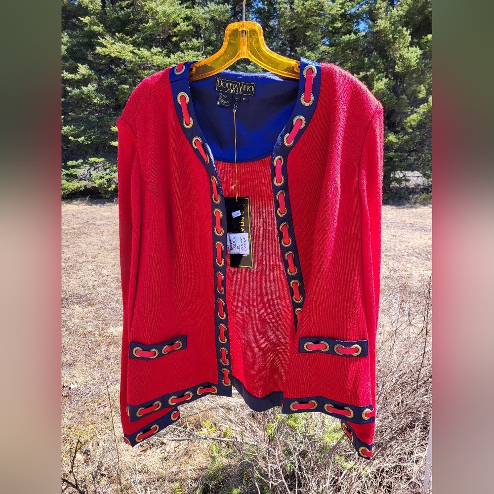 "Classic Elegance" DONNA VINCI Cardigan